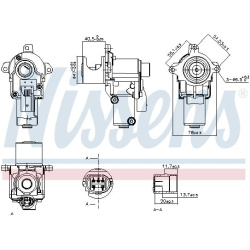ERG vožtuvas
                                NISSENS                                                98217, NISSENS, 98217, a