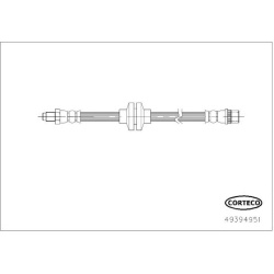 stabdžių žarnelė
                                CORTECO                                49394951, CORTECO, 49394951, auto