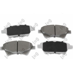 stabdžių trinkelių rinkinys, diskinis stabdys LORO
                                ABAKUS                                 