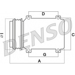 kompresorius, oro kondicionierius
                                DENSO                                                DCP500