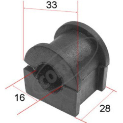 stabilizatoriaus įvorė
                                CORTECO                                80000451, CORTECO, 80000451, 