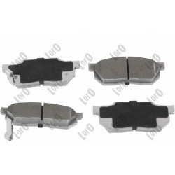 stabdžių trinkelių rinkinys, diskinis stabdys LORO
                                ABAKUS                                 