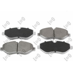 stabdžių trinkelių rinkinys, diskinis stabdys LORO
                                ABAKUS                                 