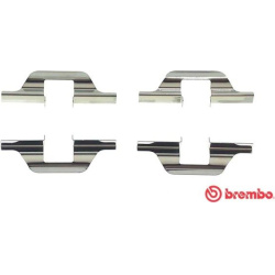 priedų komplektas, diskinių stabdžių trinkelės PRIME LINE
                                BREMBO                        