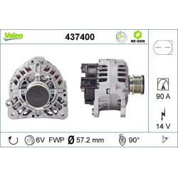 VALEO                                                437400, VALEO, 437400, auto detalė