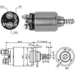 solenoidinis jungiklis, starteris
                                MAGNETI MARELLI                                            