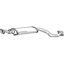 vidurinis duslintuvas
                                BOSAL                                                284-967, Nenurodyt
