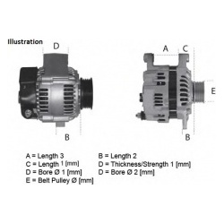 LUCAS ELECTRICAL                                                LRA01939, Nenurodytas gamintojas, LRA01939, auto detalė