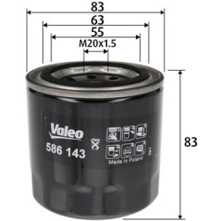 alyvos filtras
                                VALEO                                                586143, VALEO, 586143, au