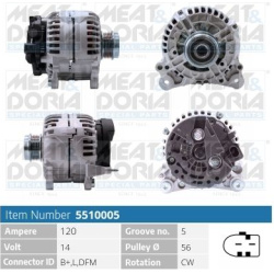 MEAT &amp; DORIA                                                5510005, Nenurodytas gamintojas, 5510005, auto detalė