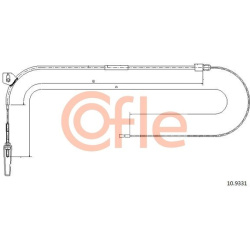 trosas, stovėjimo stabdys
                                COFLE                                                92.10.9331, N