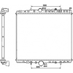 Aušinimo radiatorius
                                NRF                                                58315, NRF, 58315, a
