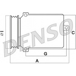 kompresorius, oro kondicionierius
                                DENSO                                                DCP050