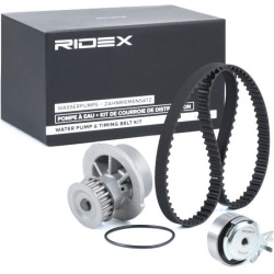 vandens siurblio ir paskirstymo diržo komplektas
                                RIDEX                                      