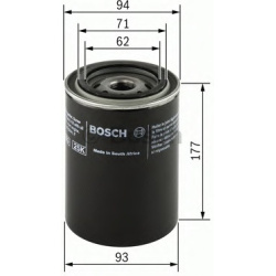 Alyvos filtras
BOSCH 0451203002, BOSCH, 045120