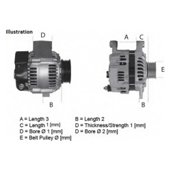 LUCAS ELECTRICAL LRA03003, Nenurodytas gamintojas, LRA03003, auto detalė