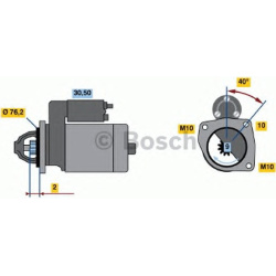 Starteris
                                BOSCH                                                0986016660, BOSCH, 0986016660,