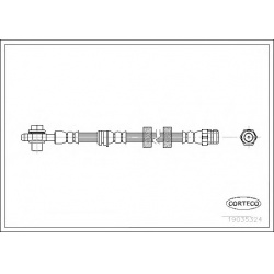 stabdžių žarnelė
                                CORTECO                                                19035324, CORTECO