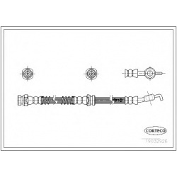 stabdžių žarnelė
CORTECO 19032926, CORTECO