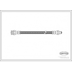stabdžių žarnelė
                                CORTECO                                                19032928, CORTECO