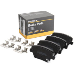 stabdžių trinkelių rinkinys, diskinis stabdys
                                RIDEX                                       