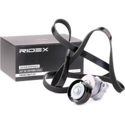 V formos rumbuotas diržas, komplektas
                                RIDEX                                                5