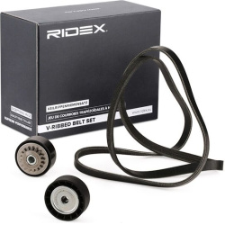 V formos rumbuotas diržas, komplektas
                                RIDEX                                                5