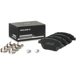 stabdžių trinkelių rinkinys, diskinis stabdys
                                RIDEX                                       