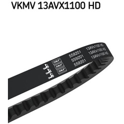 V formos diržas
                                SKF                                                VKMV13AVX1100HD, SKF, VKM