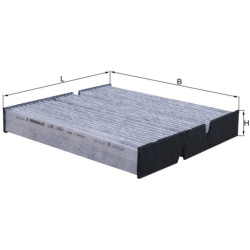 filtras, salono oras
                                MAHLE                                                LAK1467, MAHLE, LAK