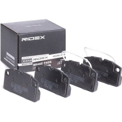 stabdžių trinkelių rinkinys, diskinis stabdys
                                RIDEX                                       