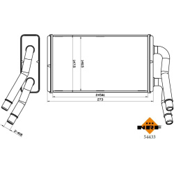 šilumokaitis, salono šildymas EASY FIT
                                NRF                                54433, NRF, 54433