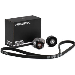 V formos rumbuotas diržas, komplektas
                                RIDEX                                                5