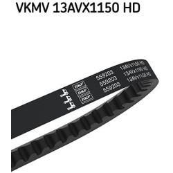 V formos diržas
                                SKF                                                VKMV13AVX1150HD, SKF, VKM