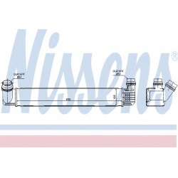 tarpinis suslėgto oro aušintuvas, kompresorius ** FIRST FIT **
NISSENS