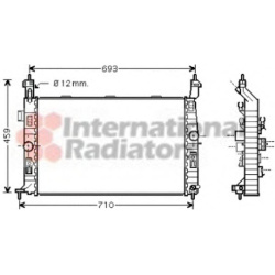 Aušinimo radiatorius
                                VAN WEZEL                                                37002345, VAN 