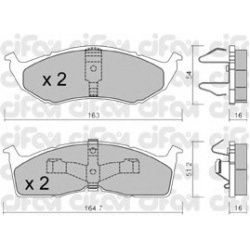 CIFAM                                822-356-1, Nenurodytas gamintojas, 822-356-1, auto detalė