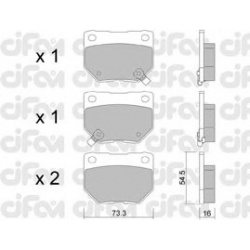 CIFAM                                822-501-0, Nenurodytas gamintojas, 822-501-0, auto detalė