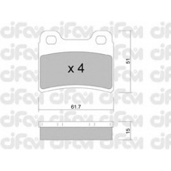 CIFAM                                822-535-0, Nenurodytas gamintojas, 822-535-0, auto detalė