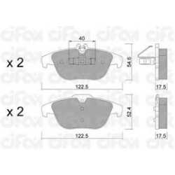 CIFAM                                822-666-2, Nenurodytas gamintojas, 822-666-2, auto detalė