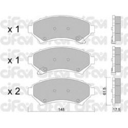 CIFAM                                822-696-0, Nenurodytas gamintojas, 822-696-0, auto detalė