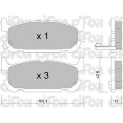 CIFAM                                822-734-0, Nenurodytas gamintojas, 822-734-0, auto detalė