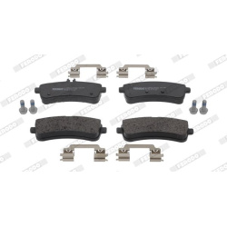 stabdžių trinkelių rinkinys, diskinis stabdys PREMIER ECO FRICTION
                                FERODO                 