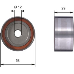 kreipiantysis skriemulys, paskirstymo diržas PowerGrip™
                                GATES                             