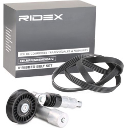 V formos rumbuotas diržas, komplektas
                                RIDEX                                                5