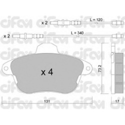 CIFAM                                                822-184-0, Nenurodytas gamintojas, 822-184-0, auto detalė