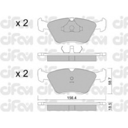 CIFAM                                                822-205-0, Nenurodytas gamintojas, 822-205-0, auto detalė