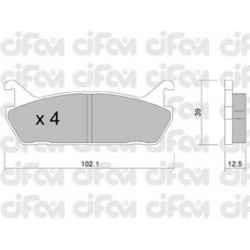 CIFAM                                                822-390-0, Nenurodytas gamintojas, 822-390-0, auto detalė