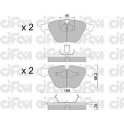 CIFAM                                                822-558-4, Nenurodytas gamintojas, 822-558-4, auto detalė