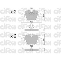 CIFAM                                                822-561-0, Nenurodytas gamintojas, 822-561-0, auto detalė